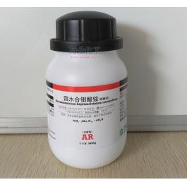 四水合钼酸铵（钼酸铵，仲钼酸铵），(NH4)6Mo7O24·4H2O（试剂）