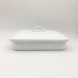 搪瓷方盘（带盖）16*24*54