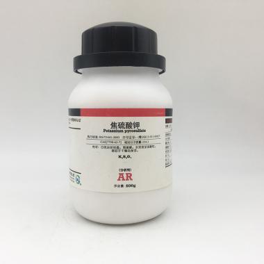 焦硫酸钾，K2S2O7 AR500g